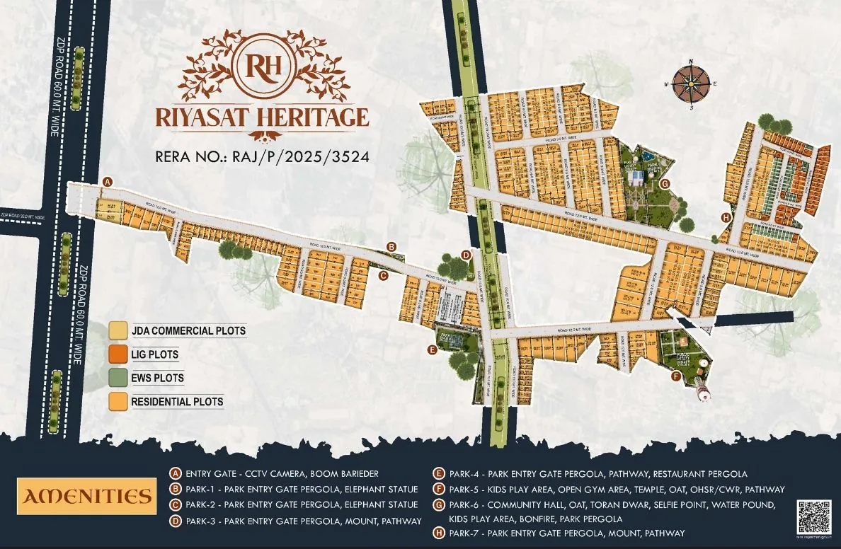 Riyasat Heritage master plan layout