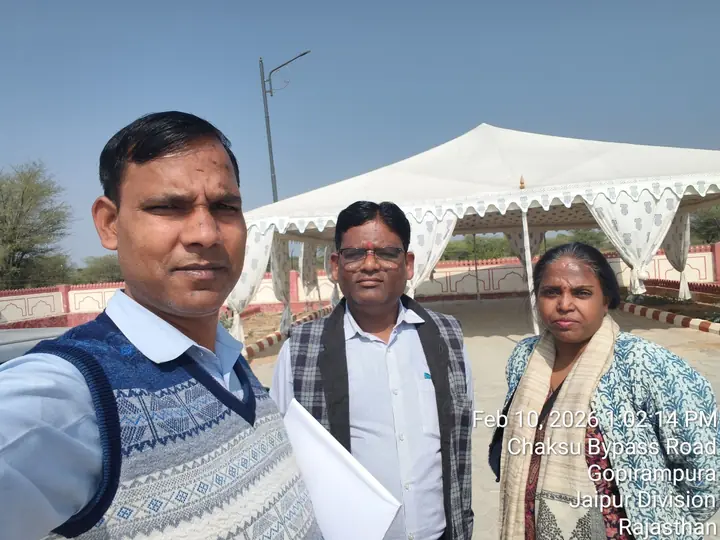 Site visit at Chaksu Bypass Road, Gopirampura, Jaipur